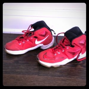 Boys Nike high top sneakers.